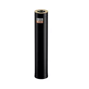 Сэндвич 1,0м D 150х210 (430/0,8мм + нерж / эмаль / 600 черная) Ferrum