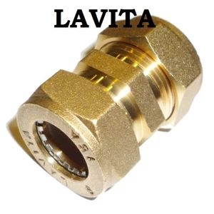 С/P 25 соединительная для гофрированной трубы Lavita